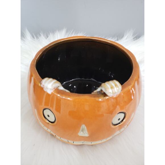 Yankee Candle Boney Bunch 2015 Retired Candy‎ Dish Bowl Treat Decor Keys - Picture 2 of 6